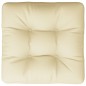 Palettenkissen Sandfarben 58x58x10 cm Stoff Palettenkissen Sandfarben 58x58x10 cm Stoff