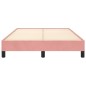 vidaXL Bettgestell Rosa 120x200 cm Samt vidaXL Bettgestell Rosa 120x200 cm Samt
