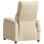 vidaXL Massagesessel mit Aufstehhilfe Creme Stoff vidaXL Massagesessel mit Aufstehhilfe Creme Stoff