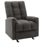 vidaXL Relaxsessel Verstellbar Dunkelgrau Stoff vidaXL Relaxsessel Verstellbar Dunkelgrau Stoff