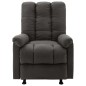 vidaXL Relaxsessel Verstellbar Dunkelgrau Stoff vidaXL Relaxsessel Verstellbar Dunkelgrau Stoff