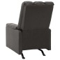 vidaXL Relaxsessel Verstellbar Dunkelgrau Stoff vidaXL Relaxsessel Verstellbar Dunkelgrau Stoff