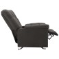 vidaXL Relaxsessel Verstellbar Dunkelgrau Stoff vidaXL Relaxsessel Verstellbar Dunkelgrau Stoff