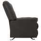 vidaXL Relaxsessel Verstellbar Dunkelgrau Stoff vidaXL Relaxsessel Verstellbar Dunkelgrau Stoff