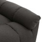 vidaXL Relaxsessel Verstellbar Dunkelgrau Stoff vidaXL Relaxsessel Verstellbar Dunkelgrau Stoff