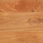 vidaXL Beistellschrank Braun und Schwarz 60x33,5x75cm Massivholz Mango vidaXL Beistellschrank Braun und Schwarz 60x33,5x75cm Massivholz Mango