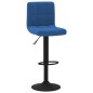 vidaXL Barhocker 2 Stk. Blau Samt vidaXL Barhocker 2 Stk. Blau Samt