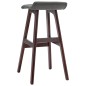 vidaXL Barhocker 2 Stk. Dunkelgrau Stoff vidaXL Barhocker 2 Stk. Dunkelgrau Stoff