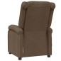 vidaXL Massagesessel Braun Stoff vidaXL Massagesessel Braun Stoff