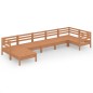 vidaXL 7-tlg. Garten-Lounge-Set Massivholz Kiefer Honigbraun vidaXL 7-tlg. Garten-Lounge-Set Massivholz Kiefer Honigbraun