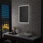 vidaXL Badezimmer-Wandspiegel mit LEDs 60x80 cm vidaXL Badezimmer-Wandspiegel mit LEDs 60x80 cm