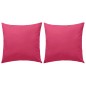 Gartenkissen 2 Stk. 60x60 cm Rosa Gartenkissen 2 Stk. 60x60 cm Rosa