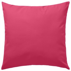 Gartenkissen 2 Stk. 60x60 cm Rosa
