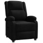 vidaXL Relaxsessel Schwarz Stoff vidaXL Relaxsessel Schwarz Stoff