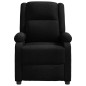 vidaXL Relaxsessel Schwarz Stoff vidaXL Relaxsessel Schwarz Stoff