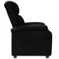 vidaXL Relaxsessel Schwarz Stoff vidaXL Relaxsessel Schwarz Stoff