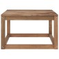vidaXL 5-tlg. Garten-Lounge-Set Braun Imprägniertes Kiefernholz