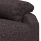 vidaXL Massagesessel mit Aufstehhilfe Dunkelbraun Stoff vidaXL Massagesessel mit Aufstehhilfe Dunkelbraun Stoff