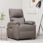 vidaXL Aufstehsessel Taupe Stoff vidaXL Aufstehsessel Taupe Stoff