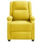 vidaXL Relaxsessel Gelb Stoff vidaXL Relaxsessel Gelb Stoff