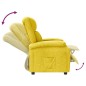 vidaXL Relaxsessel Gelb Stoff vidaXL Relaxsessel Gelb Stoff