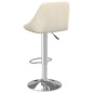 vidaXL Barhocker 2 Stk. Creme Samt vidaXL Barhocker 2 Stk. Creme Samt