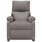 vidaXL Relaxsessel Elektrisch Taupe Stoff vidaXL Relaxsessel Elektrisch Taupe Stoff