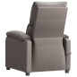 vidaXL Relaxsessel Elektrisch Taupe Stoff vidaXL Relaxsessel Elektrisch Taupe Stoff