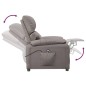 vidaXL Relaxsessel Elektrisch Taupe Stoff vidaXL Relaxsessel Elektrisch Taupe Stoff