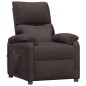 vidaXL Aufstehsessel Dunkelbraun Stoff vidaXL Aufstehsessel Dunkelbraun Stoff