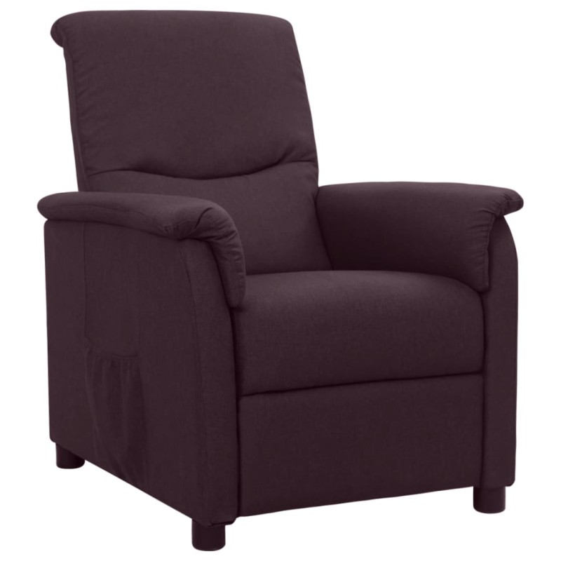 vidaXL Relaxsessel Lila Stoff vidaXL Relaxsessel Lila Stoff