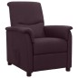 vidaXL Relaxsessel Lila Stoff vidaXL Relaxsessel Lila Stoff