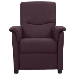 vidaXL Relaxsessel Lila Stoff