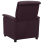 vidaXL Relaxsessel Lila Stoff vidaXL Relaxsessel Lila Stoff
