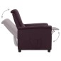 vidaXL Relaxsessel Lila Stoff vidaXL Relaxsessel Lila Stoff