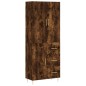 vidaXL Highboard Räuchereiche 69,5x34x180 cm Holzwerkstoff vidaXL Highboard Räuchereiche 69,5x34x180 cm Holzwerkstoff