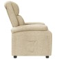 vidaXL Relaxsessel Creme Stoff vidaXL Relaxsessel Creme Stoff