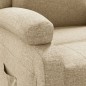 vidaXL Relaxsessel Creme Stoff vidaXL Relaxsessel Creme Stoff