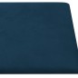 vidaXL Wandpaneele 12 Stk. Blau 30x15 cm Samt 0,54 m² vidaXL Wandpaneele 12 Stk. Blau 30x15 cm Samt 0,54 m²