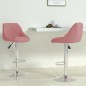 vidaXL Barhocker 2 Stk. Rosa Samt vidaXL Barhocker 2 Stk. Rosa Samt