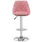 vidaXL Barhocker 2 Stk. Rosa Samt vidaXL Barhocker 2 Stk. Rosa Samt