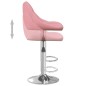 vidaXL Barhocker 2 Stk. Rosa Samt vidaXL Barhocker 2 Stk. Rosa Samt