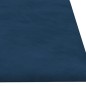 vidaXL Wandpaneele 12 Stk. Blau 60x15 cm Samt 1,08 m² vidaXL Wandpaneele 12 Stk. Blau 60x15 cm Samt 1,08 m²