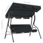 Hollywoodschaukel Anthrazit 170×110×153 cm Hollywoodschaukel Anthrazit 170×110×153 cm