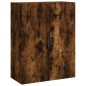 Highboard Räuchereiche 69,5x34x180 cm Holzwerkstoff Highboard Räuchereiche 69,5x34x180 cm Holzwerkstoff