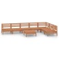 vidaXL 8-tlg. Garten-Lounge-Set Massivholz Kiefer Honigbraun vidaXL 8-tlg. Garten-Lounge-Set Massivholz Kiefer Honigbraun