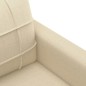 vidaXL 2-Sitzer-Sofa Creme 140 cm Stoff vidaXL 2-Sitzer-Sofa Creme 140 cm Stoff