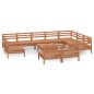 vidaXL 11-tlg. Garten-Lounge-Set Massivholz Kiefer Honigbraun vidaXL 11-tlg. Garten-Lounge-Set Massivholz Kiefer Honigbraun