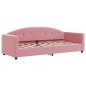 vidaXL Tagesbett Rosa 80x200 cm Samt vidaXL Tagesbett Rosa 80x200 cm Samt