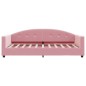 vidaXL Tagesbett Rosa 80x200 cm Samt vidaXL Tagesbett Rosa 80x200 cm Samt